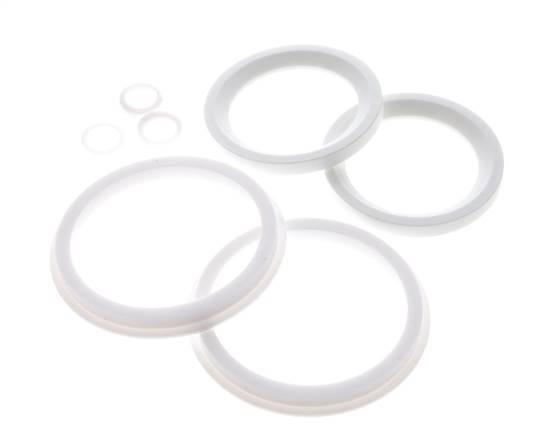 Juego de Reparación para Válvula de Bola de Brida de Acero Inoxidable de 3 Vías DN50