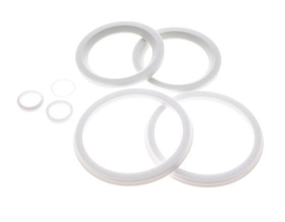 Juego de Reparación para Válvula de Bola de Brida de 3 Vías de Acero Inoxidable DN25