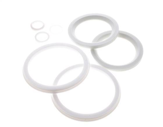 Juego de Reparación para Válvula de Bola de Brida de 3 Vías de Acero Inoxidable DN25