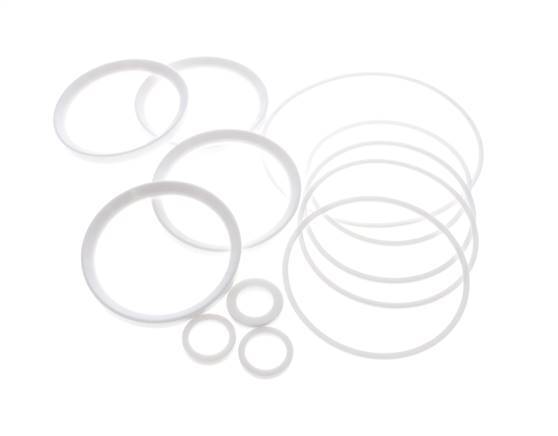 Juego de Reparación para Válvula de Bola de Brida de 3 Vías de Acero Inoxidable DN100