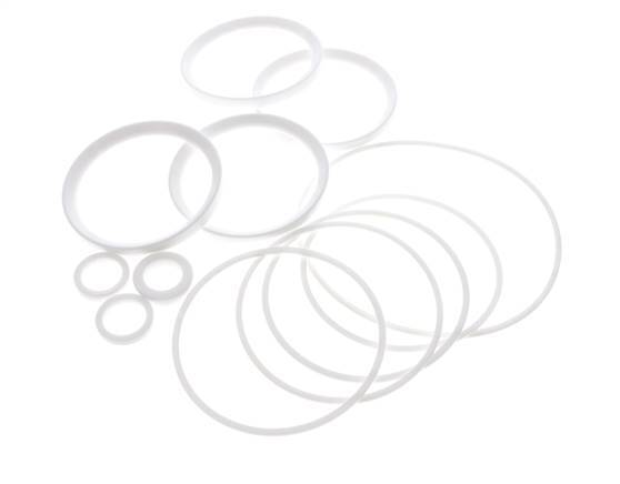 Juego de Reparación para Válvula de Bola de Brida de 3 Vías de Acero Inoxidable DN100