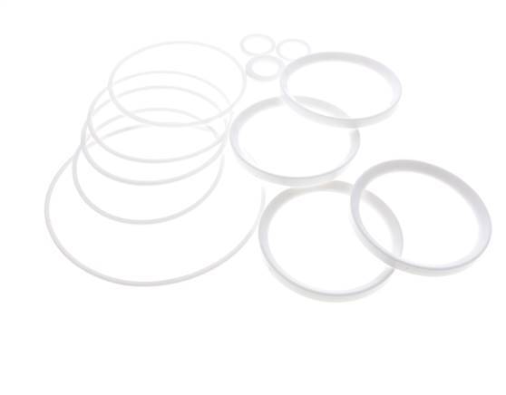 Juego de Reparación para Válvula de Bola de Brida de 3 Vías de Acero Inoxidable DN100