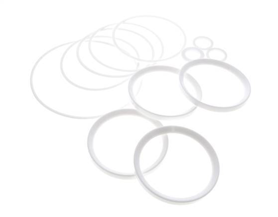 Juego de Reparación para Válvula de Bola de Brida de 3 Vías de Acero Inoxidable DN100