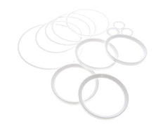 Juego de Reparación para Válvula de Bola de Brida de 3 Vías de Acero Inoxidable DN100