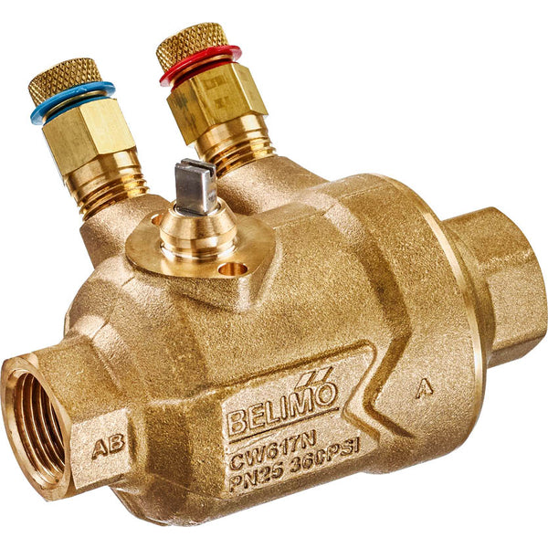Belimo PI Válvula De Zona Rp1/2 Kvs0.42 100-240VAC 35s 2/3-Punto 1Nm IP40 Puertos De Medición C215QPT-D/CQC230A