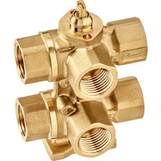 Belimo Válvula Modulante De 6 Vías Rp1/2 Kvs0.4 24VAC/DC 75s MP-Bus 1Nm IP40 R3015-P4-P4-B1/CQ24A-MPL