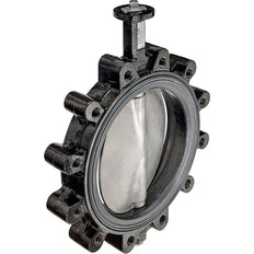 Belimo Válvula Mariposa DN200/PN16 Lug 24VAC/DC Modulación GGG40 EPDM IP67 ISO 5211 2xSPDT BACnet 35s 160Nm D6200WL/PRCA-BAC-S2-T-200