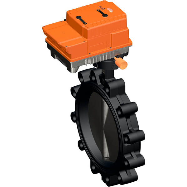 Belimo Válvula Mariposa DN300/PN16 Lug 24VAC/DC Modulante A Prueba De Fallos GGG40 EPDM IP67 ISO 5211 BACnet 35s 160Nm D6300WL/PRKCA-BAC-S2-T