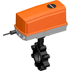 Belimo Válvula Mariposa DN80/PN16 Lug 24VAC/DC Modulación 0-10V GGG40 EPDM IP67 ISO 5211 Terminales 35s 40Nm D680NL/GRC24G-SZ-T-5