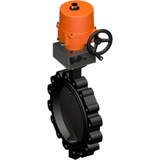 Belimo Válvula Mariposa DN350/PN16 Lug 120-240VAC/DC Modulante GGG40 EPDM IP67 ISO 5211 MFT Terminal 32s 650Nm D6350NL/SY6-230-MF-T