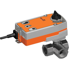 Belimo Válvula De Bola De 3 Vías Rp1-1/2 Kvs14 24-125VDC/24-240VAC Prueba De Fallos NO 75s 2-Punto 10Nm IP54 R3040-BL3/NRFA-O