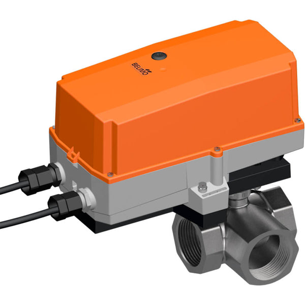 Belimo Válvula De Bola De 3 Vías Rp2 Kvs24 100-240VAC 90s 2/3-Punto 20Nm IP67 R3050-BL3/SR230P