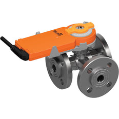 Belimo Válvula Modulante De 3 Vías DN15 Brida Kvs1.6 24VAC/DC 75s 2/3-Punto 2Nm IP54 R7015R1P6-B1/KR24