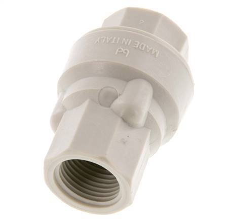 Válvula Antirretorno De Polipropileno G 1/2'' 0.01-6 Bar (0.145-87 Psi)