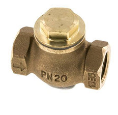 G 1/2'' Latón Rojo Válvula De Retención De Pistón 20 Bar (290 Psi) Alta Resistencia