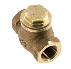 G 1/2'' Latón Rojo Válvula De Retención De Pistón 20 Bar (290 Psi) Alta Resistencia