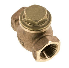 G 3/4'' Latón Rojo Válvula De Retención De Pistón 20 Bar (290 Psi) Alta Resistencia