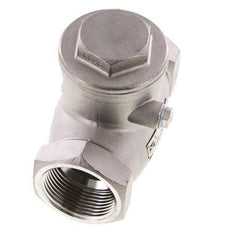 G 1-1/4'' Acero Inoxidable Válvula De Retención De Clapeta 16 Bar (232 Psi) Sello Metálico