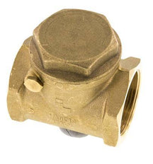 G 1-1/2'' Latón Válvula Antirretorno De Clapeta 10 Bar (145 Psi) Sello Metálico