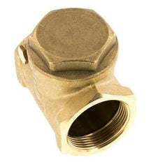 G 1-1/2'' Latón Válvula Antirretorno De Clapeta 10 Bar (145 Psi) Sello Metálico