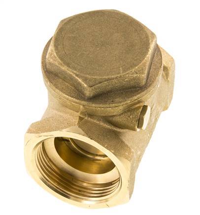 G 1-1/2'' Latón Válvula Antirretorno De Clapeta 10 Bar (145 Psi) Sello Metálico