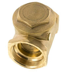 G 2'' Latón Válvula Antirretorno De Clapeta 10 Bar (145 Psi) Sello Metálico