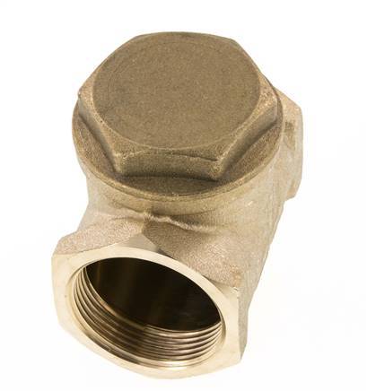 G 1-1/2'' Latón Válvula Antirretorno De Clapeta 10 Bar (145 Psi) Sello Blando
