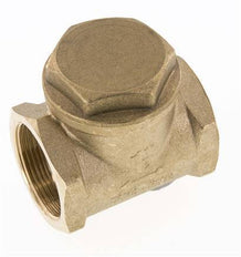 G 1-1/2'' Latón Válvula Antirretorno De Clapeta 10 Bar (145 Psi) Sello Blando