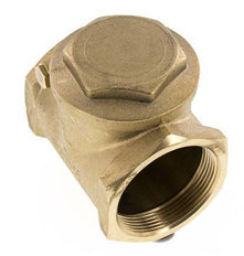G 2'' Latón Válvula Antirretorno De Clapeta 10 Bar (145 Psi) Sello Blando