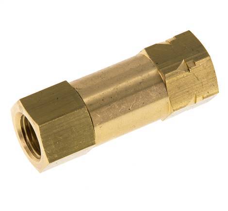 G 1/4'' Rosca Hembra Latón Válvula Antirretorno 0.4-40 Bar (5.8-580 Psi)