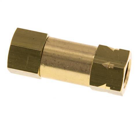 G 1/4'' Rosca Hembra Latón Válvula Antirretorno 0.4-40 Bar (5.8-580 Psi)