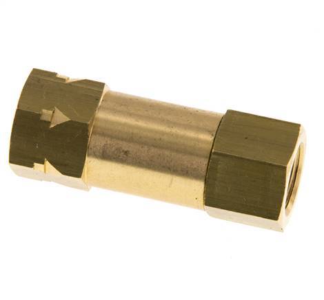 G 1/4'' Rosca Hembra Latón Válvula Antirretorno 0.4-40 Bar (5.8-580 Psi)