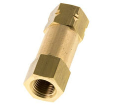 G 1/4'' Rosca Hembra Latón Válvula Antirretorno 0.4-40 Bar (5.8-580 Psi)