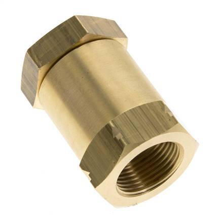 G 3/4'' Rosca Hembra Latón Válvula Antirretorno 0.1-40 Bar (1.45-580 Psi)