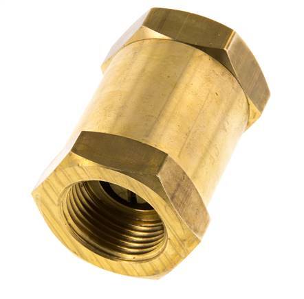 G 1'' Rosca Hembra Latón Válvula Antirretorno 0.1-40 Bar (1.45-580 Psi)