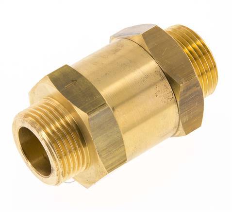 G 1'' Rosca Macho Latón Válvula Antirretorno 0.1-40 Bar (1.45-580 Psi)