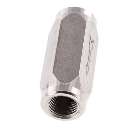G 1/4'' Válvula Antirretorno Hidráulica Acero Inoxidable 0.5-350 Bar (72.5-5075 Psi)