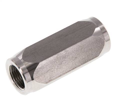 G 3/8'' Válvula Antirretorno Hidráulica Acero Inoxidable 0.5-350 Bar (72.5-5075 Psi)