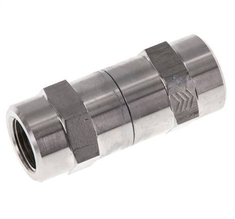 G 3/8'' Válvula Antirretorno Hidráulica Acero Inoxidable 1-350 Bar (14.5-5075 Psi)