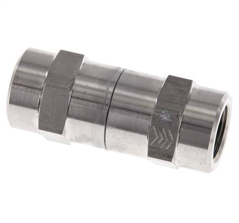 G 3/8'' Válvula Antirretorno Hidráulica Acero Inoxidable 1-350 Bar (14.5-5075 Psi)