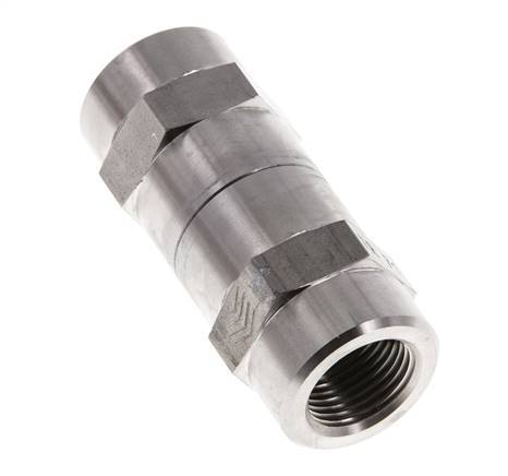 G 3/8'' Válvula Antirretorno Hidráulica Acero Inoxidable 1-350 Bar (14.5-5075 Psi)