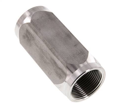 G 1-1/4'' Válvula Antirretorno Hidráulica Acero Inoxidable 0.5-250 Bar (72.5-3625 Psi)