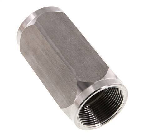 G 1-1/2'' Válvula Antirretorno Hidráulica Acero Inoxidable 0.5-250 Bar (72.5-3625 Psi)
