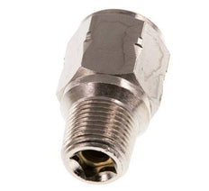 R/Rp 3/8'' M/F Mini Válvula Antirretorno Niquelado Latón 10 Bar (145 Psi) NBR Con Resorte