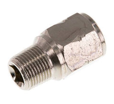 R/Rp 3/8'' M/F Mini Válvula Antirretorno Niquelado Latón 10 Bar (145 Psi) NBR Con Resorte