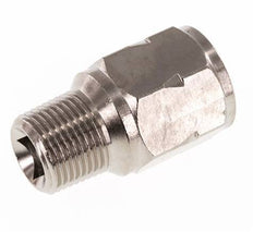 R/Rp 3/8'' M/F Mini Válvula Antirretorno Niquelado Latón 10 Bar (145 Psi) NBR Sin Resorte