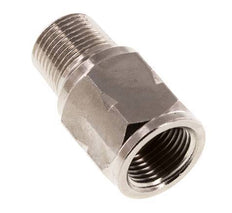R/Rp 3/8'' M/F Mini Válvula Antirretorno Niquelado Latón 10 Bar (145 Psi) NBR Sin Resorte