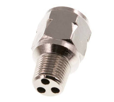 R/Rp 1/8'' M/F Mini Válvula Antirretorno Niquelada Latón 10 Bar (145 Psi) FKM Con Resorte