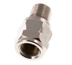 R/Rp 1/8'' M/F Mini Válvula Antirretorno Niquelada Latón 10 Bar (145 Psi) FKM Con Resorte