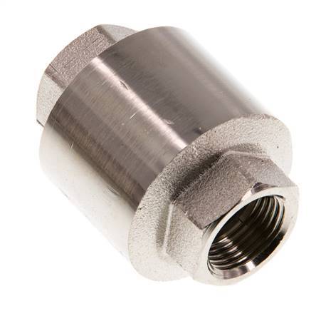 G 3/8'' Latón. Niquelado Válvula Antirretorno 12 Bar (174 Psi)